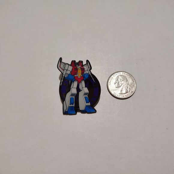 Transformers Mystery Pin Badge Series Starscream Enamel Pin Official Brooch - Picture 2 of 5